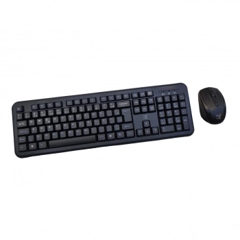 Kit Teclado e Mouse Wireless Exagon Usb 2.0 Preto