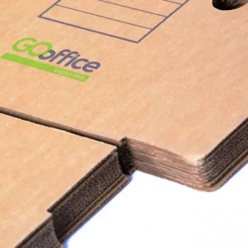 Arquivo Morto Go Office Papelao Kraft M�dio Pacote com 10 Unidades