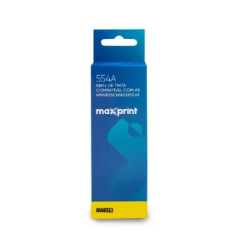Tinta Compativel Epson Amarelo 504/544 Refil Maxprint 70ml