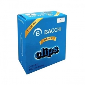 Clips N�1 Galvanizado Bacchi Cx 100un