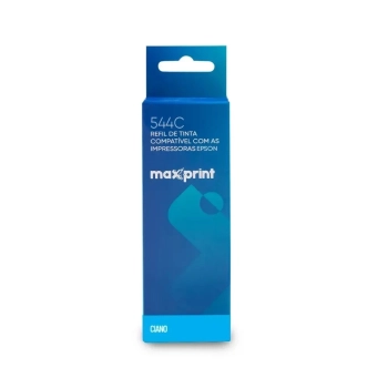 Tinta Compativel Epson Azul 504/544 Refil Maxprint 70ml