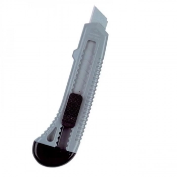 Estilete 18mm Go Office Pl�stico Lamina Larga