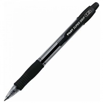 Caneta Esferogr�fica Pilot 1.0mm M�dia Bpgp-10r-ni-m Preta