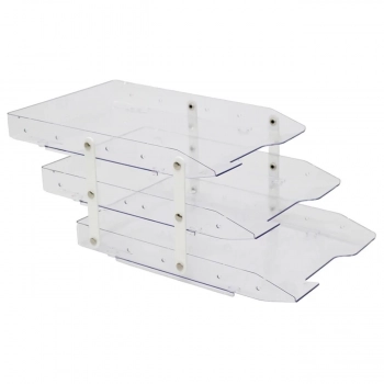 Caixa de Correspond�ncia Maxcril Tripla Movel Cristal Slim