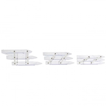 Caixa de Correspond�ncia Maxcril Tripla Movel Cristal Slim