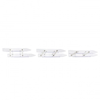 Caixa de Correspond�ncia Maxcril Dupla Movel Cristal Slim