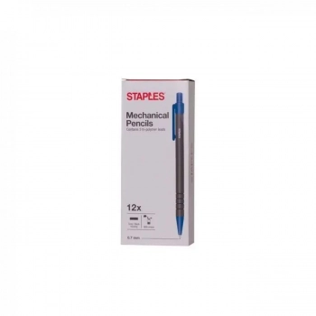 Lapiseira 0.7mm Staples Style Azul Cx 12un