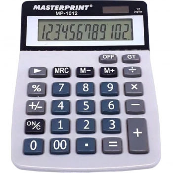 Calculadora Masterprint 12 D�gitos Mp1012