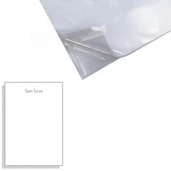 Envelope Plastico A4 0,06 Sem Furos Pct 100un Go Office