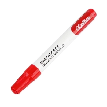 Marcador para Quadro Branco Go Office Vermelho