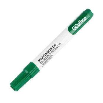 Marcador para Quadro Branco Go Office Verde Recarregavel