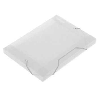 Pasta Aba com Elstico Oficio Cristal 18mm Soft Polibrs 18x335x245mm