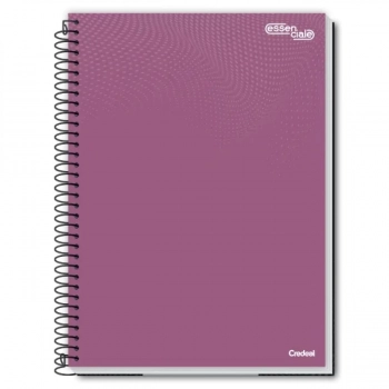 Caderno Universitario 1m 80 Fls Cores Sortidas - Essenciale