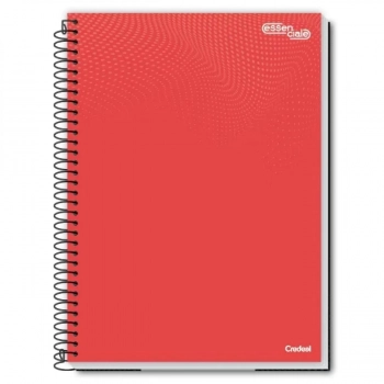 Caderno Universitario 1m 80 Fls Cores Sortidas - Essenciale