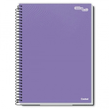 Caderno Universitario 1m 80 Fls Cores Sortidas - Essenciale
