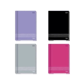 Caderno 1/4 96fls Costurado C/D Credeal Lift 140x200mm Cores Sortidas