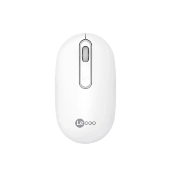 Mouse Wireless Recarregavel Ws207 Branco Lecoo