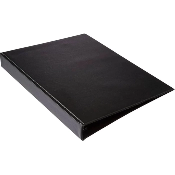 Pasta Fichario 4 Argolas 40mm Preta Pvc S/Plastificar 7059sc Dac