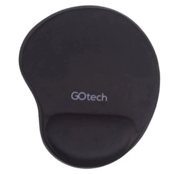 Mouse Pad com Apoio Ergonmico Go Tech Vb91 Preto