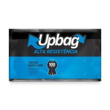 Saco para Lixo Alta Resist Up Bag Abnt Preto 15l 50un