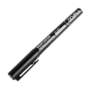 Caneta Retroprojetor 2 Mm Preta | Go Office