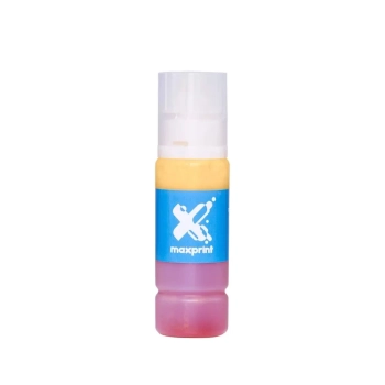 Refil de Tinta Maxprint Compatvel Hp Amarelo Gt52