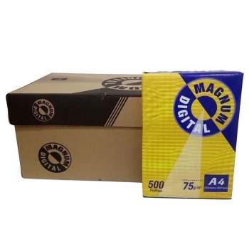 Caixa Papel A4 Magnum Brasil 75grs 210x297 com 10 Resma de 500 Folhas