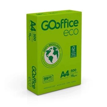 Papel A4 Go Office Eco 500 Folhas Fsc Reciclado