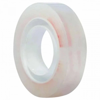 Fita Adesiva 12mmx30m Transparente Delfix - 1 Rolo Fino