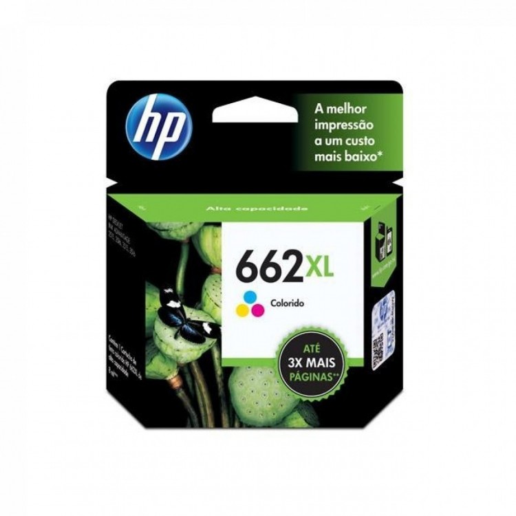 Cartucho Hp 662xl Color Cz106ab Cartucho Hp 662xl Color Cz106ab