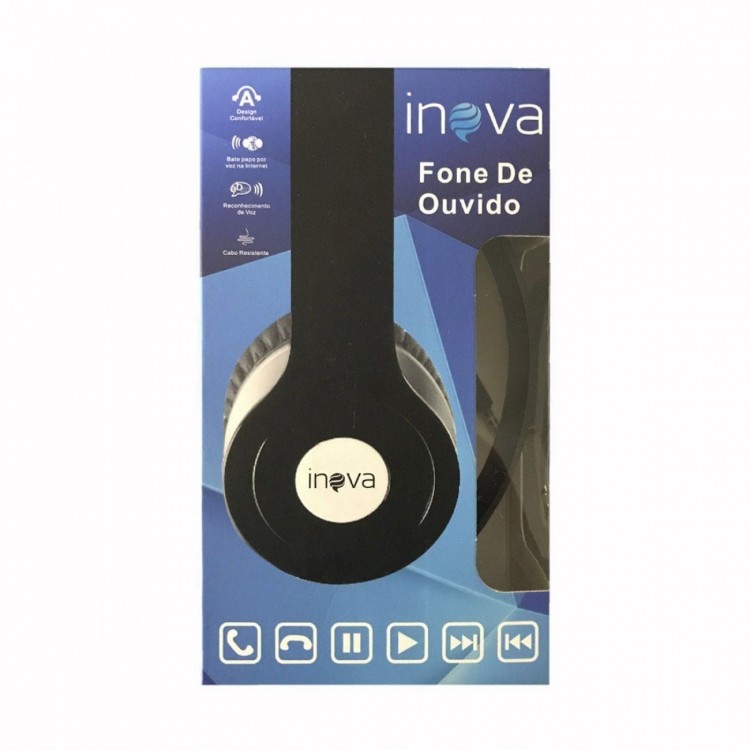 Fone Inova Fon-2066d Preto Fone Inova Fon-2066d Preto