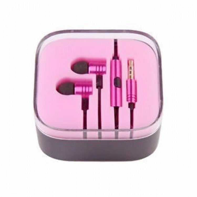 Fone de Ouvido Intra Auricular Fon-2129d Rosa Fone de Ouvido Intra Auricular Fon-2129d Rosa
