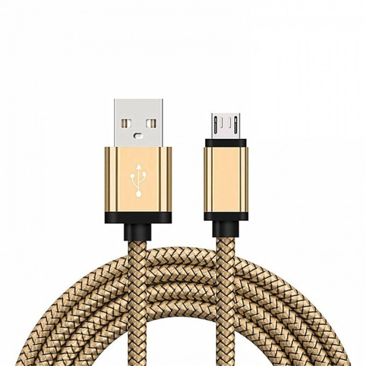 Cabo Usb V8 Micro Usb 1m Inova Dourado Cbo-7291 Cabo Usb V8 Micro Usb 1m Inova Dourado Cbo-7291